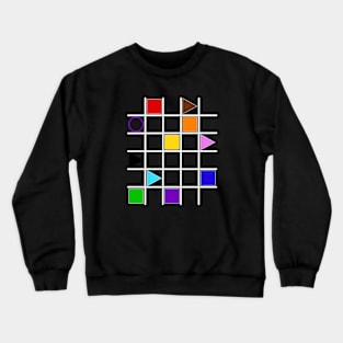 Deconstructed Pride Flag Crewneck Sweatshirt